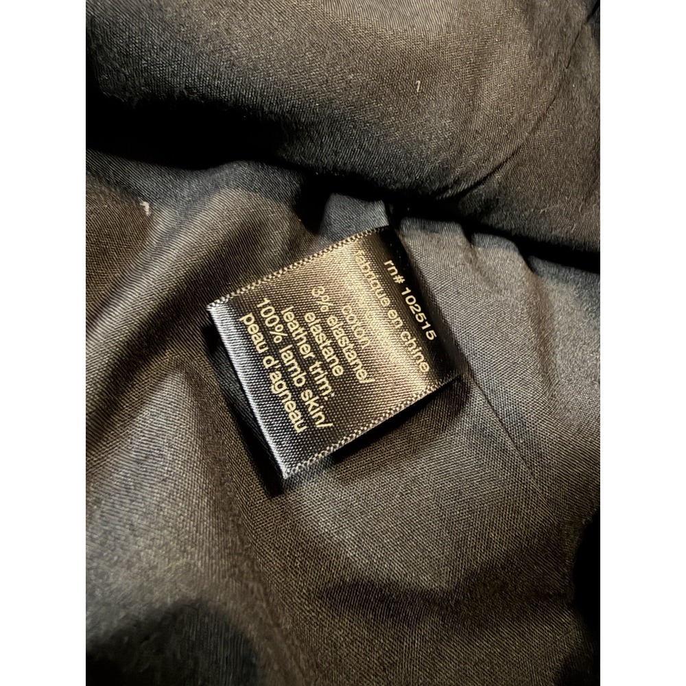 NWOT John Varvatos Multi-Button Black Military Utility Officer Jacket Sz Small - Picture 7 of 10